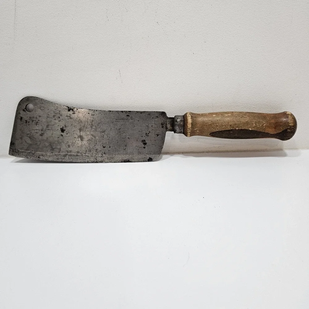 Vintage S. Richard Butcher Cleaver 7